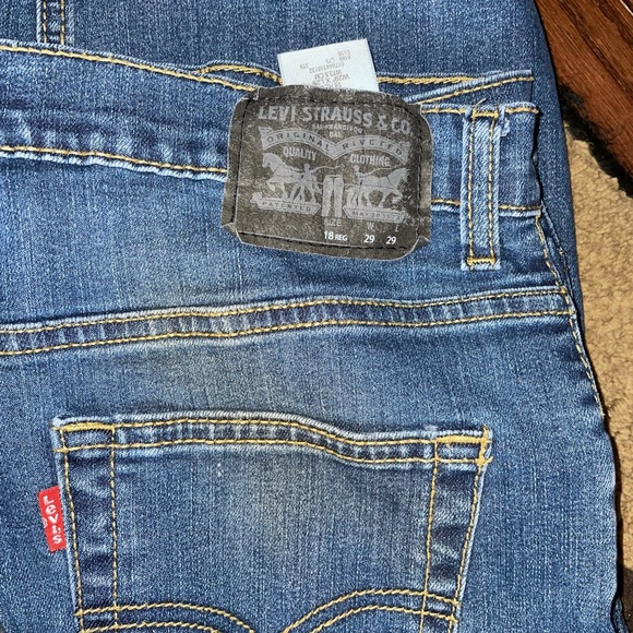 Boys Size 18 Levi Jeans (8 being sold together) - Picture 9 of 16